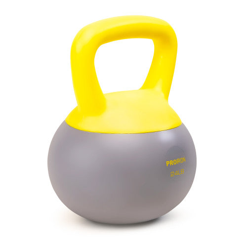 Soft Kettlebell 24lbs filled with Iron Sand, Non-Slip Handle, Kettle Weight for Exercise Workouts PRO-HL24L | ProIron