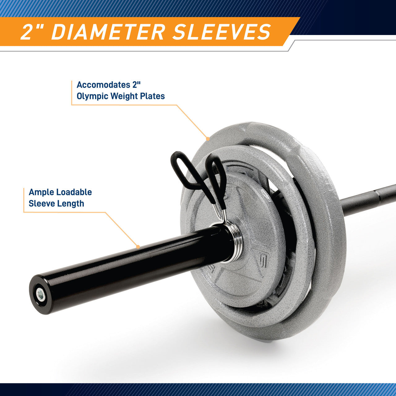 110lb Olympic Weight Set | MCW-110