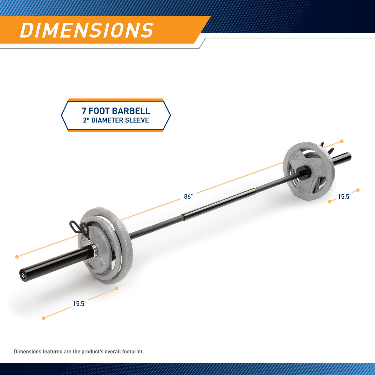 110lb Olympic Weight Set | MCW-110