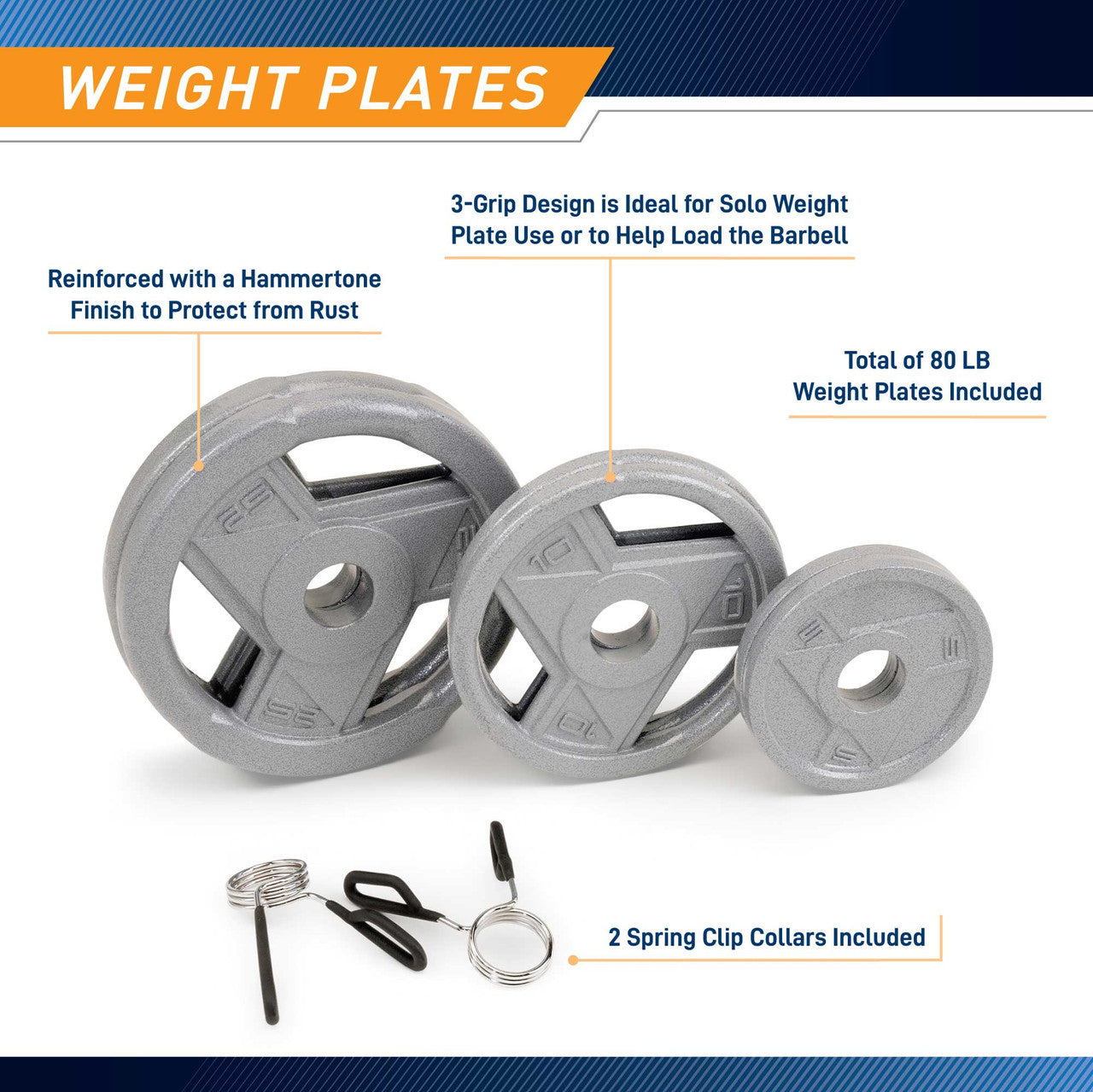 110lb Olympic Weight Set | MCW-110