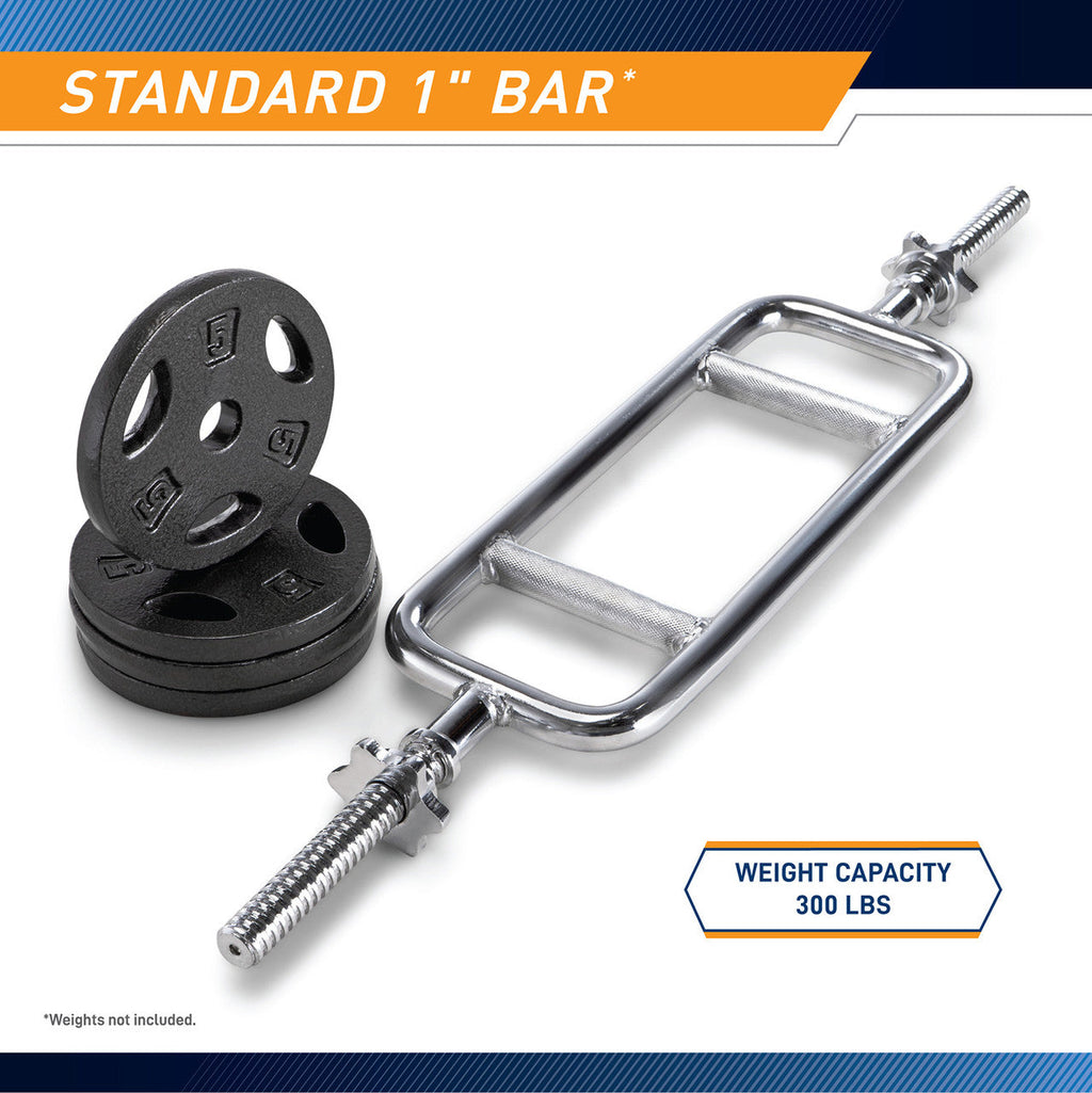 1" Threaded Tricep Bar | Marcy IRBB-34T