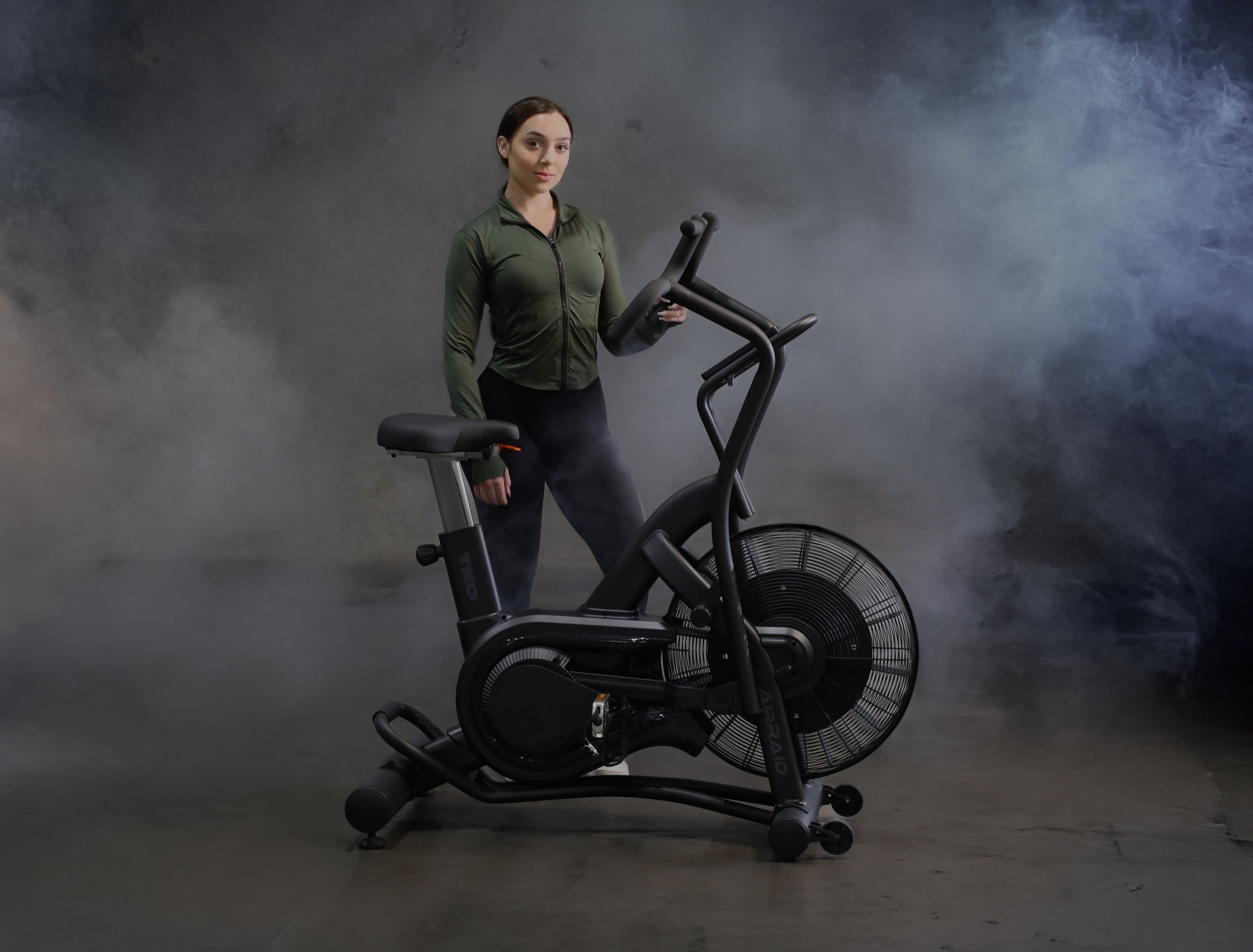TKO AirRaid Fan Stationary Bike 8AB