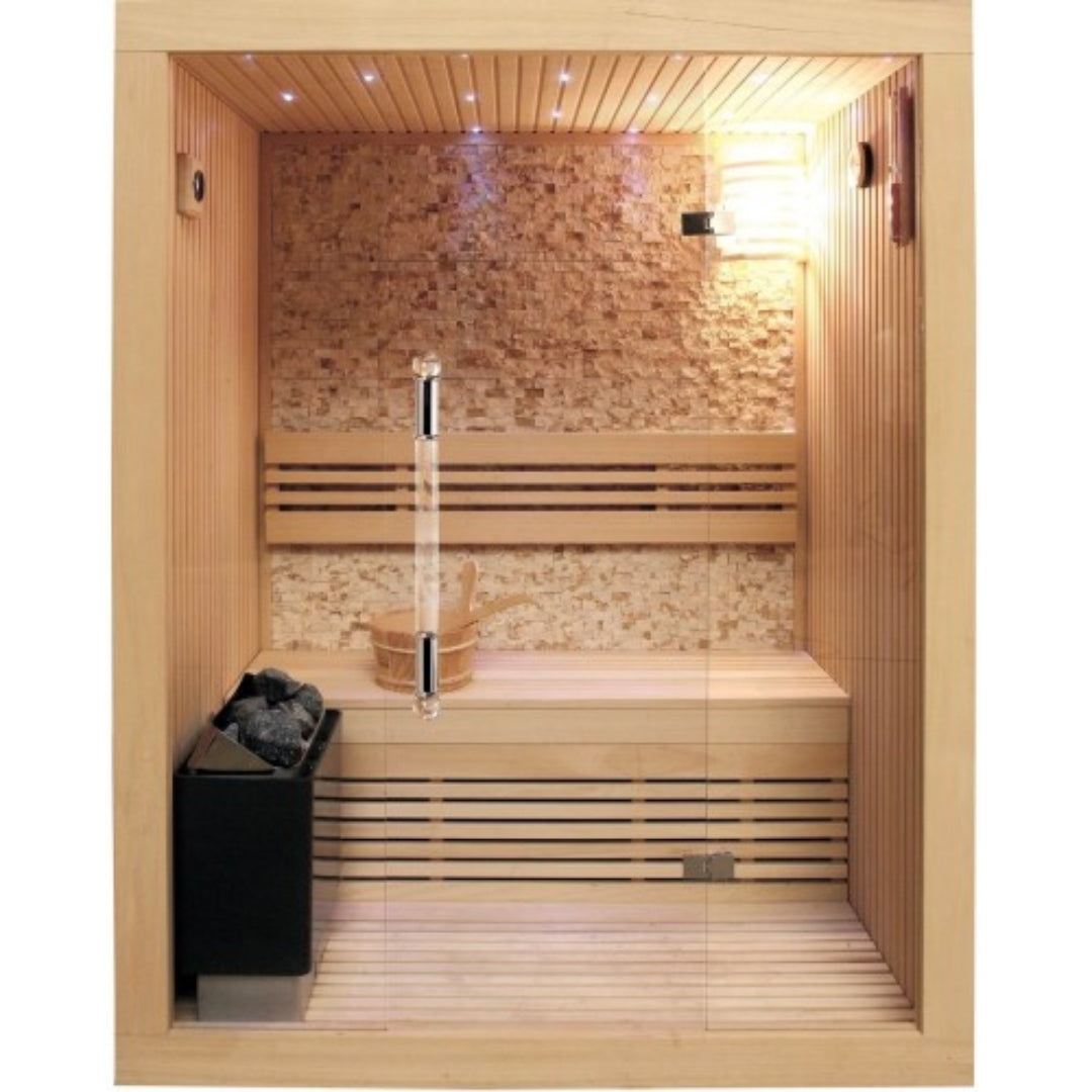 Sunray Saunas Rockledge 200LX 2 Person Luxury Sauna