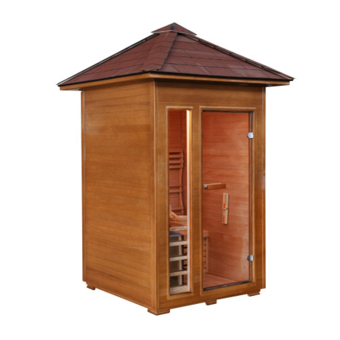 SunRay Saunas HL200D2 Bristow 2-person Traditional Sauna