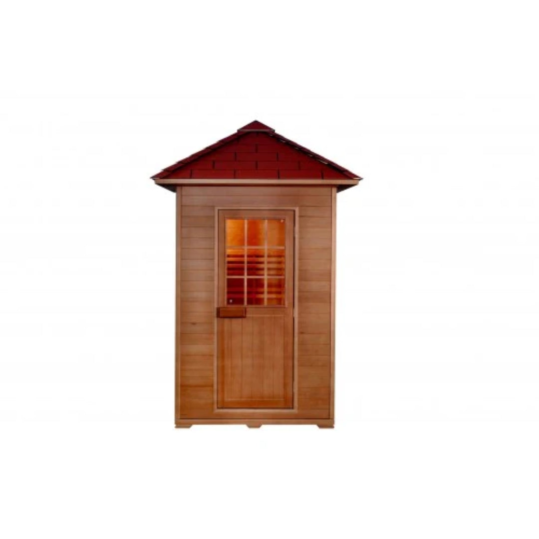 SunRay Saunas HL200D1 Eagle 2-Person Traditional Sauna
