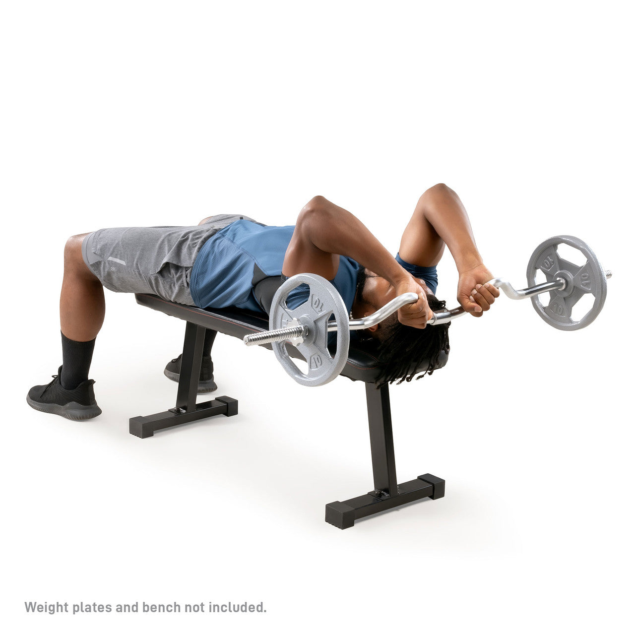 2-Piece Standard Super Curl Bar | Marcy SCB-248