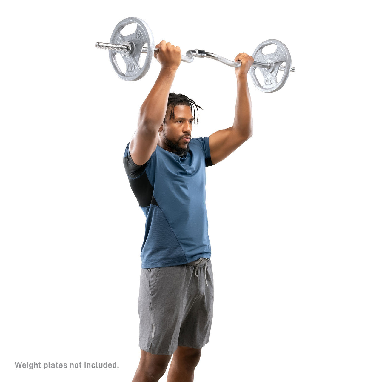2-Piece Standard Super Curl Bar | Marcy SCB-248