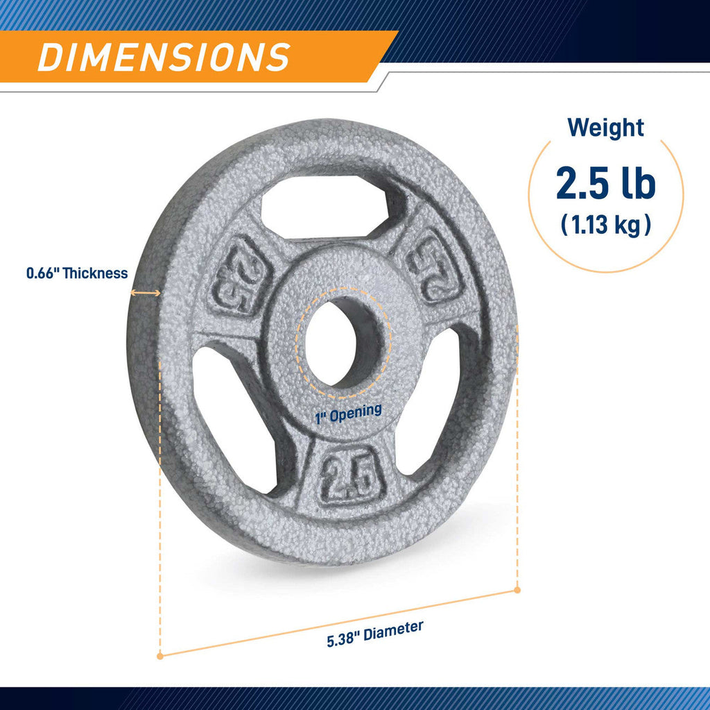 2.5lb Standard Size Grip Plate B5G-FAMILY | B5G-5502