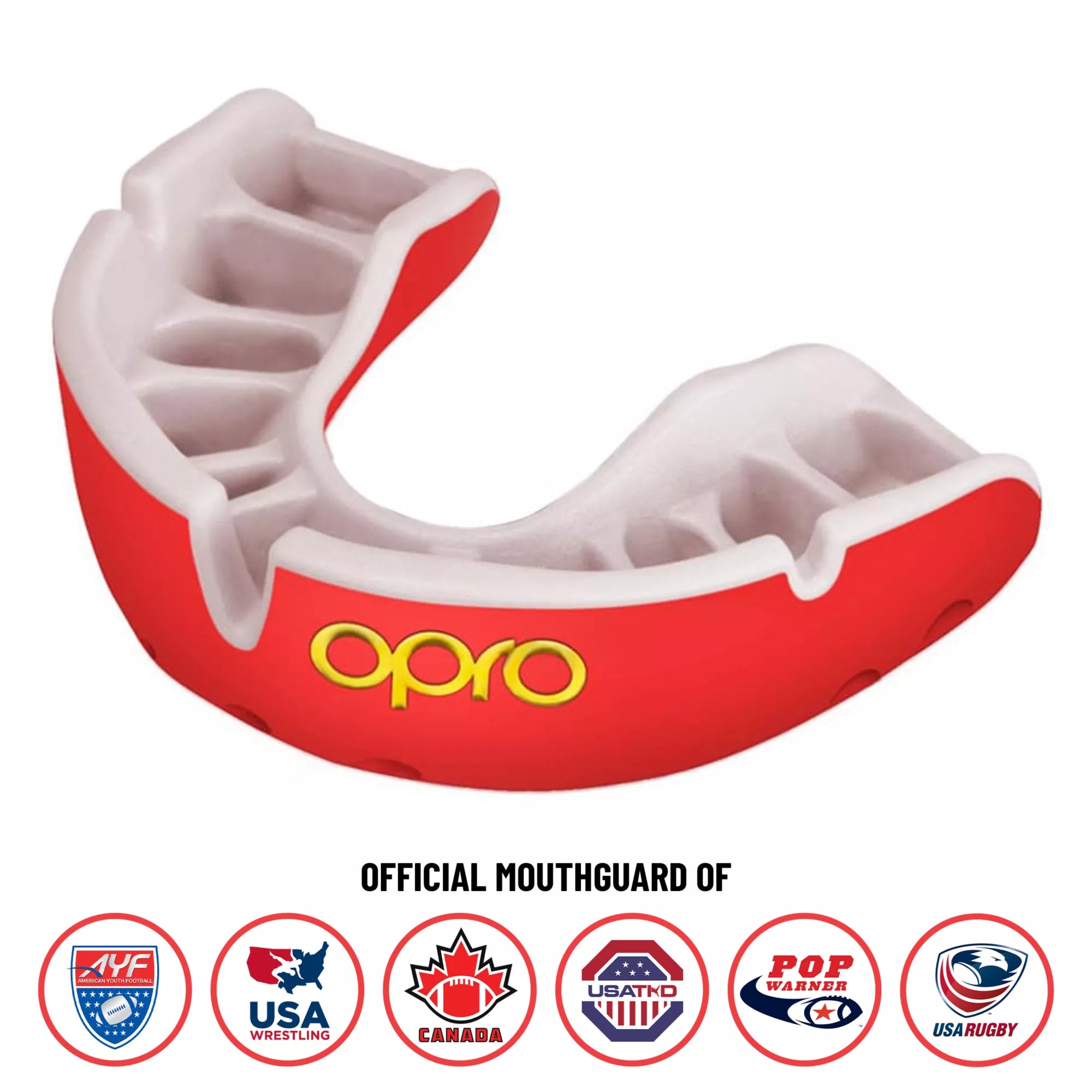 Sports Mouth Guard For Combat Sports, High Impact Sports, and more - Adult Size - Opro by Marcy - Multiple Colors