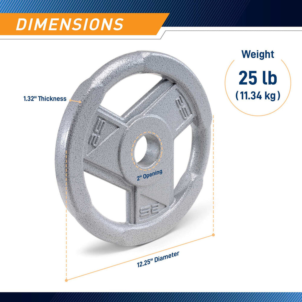 25lb Classic Olympic Plate MCW-FAMILY | MCW-25