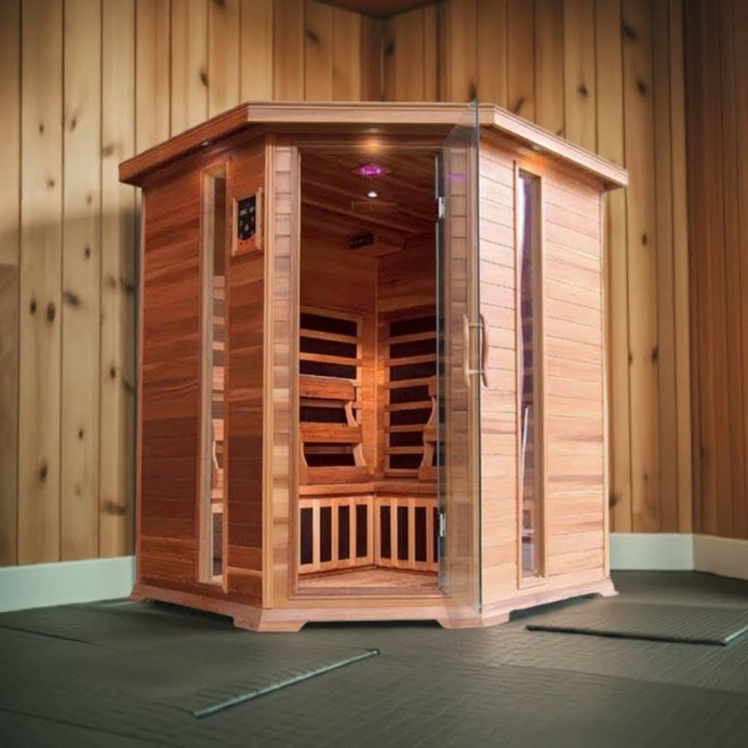 Sunray Saunas HL400KC Bristol Bay 4 Person Sauna