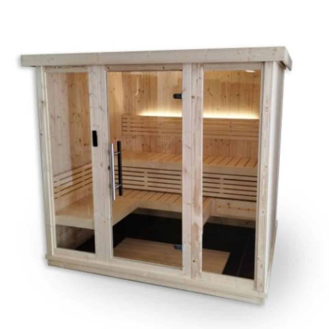 SaunaLife Model X7 6 Person Indoor Traditional Sauna