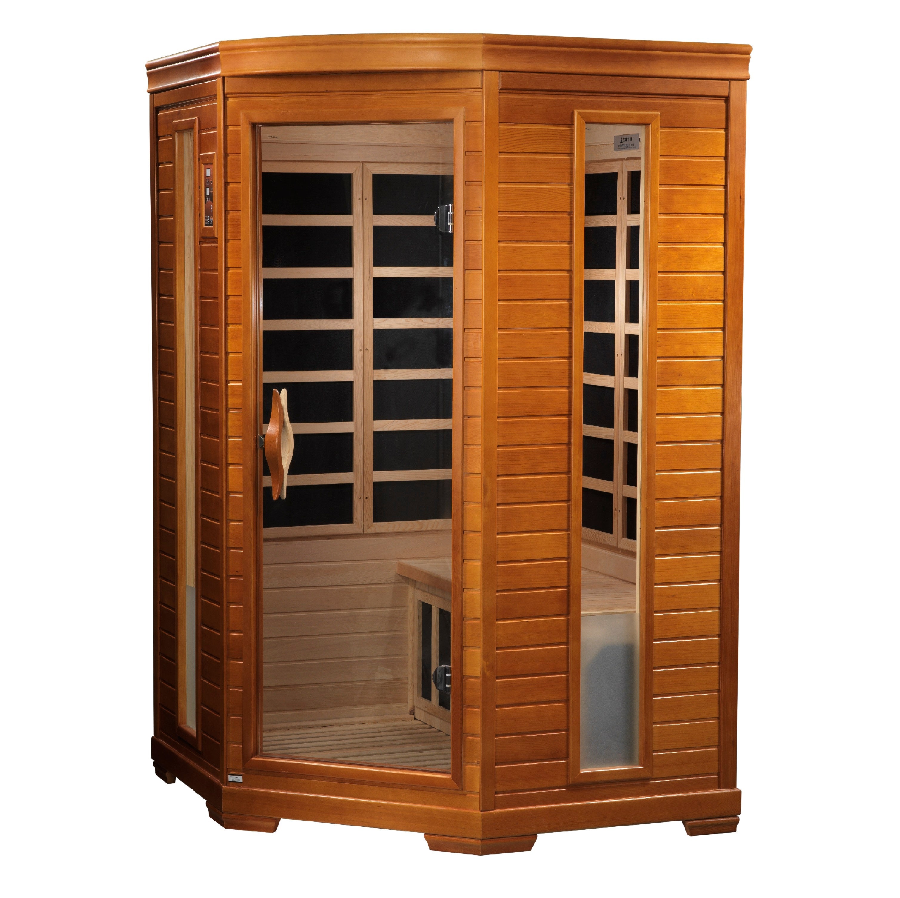 Dynamic "Heming" 2 Person Corner Ultra Low EMF FAR IR Sauna (DYN-6225-02 Elite)