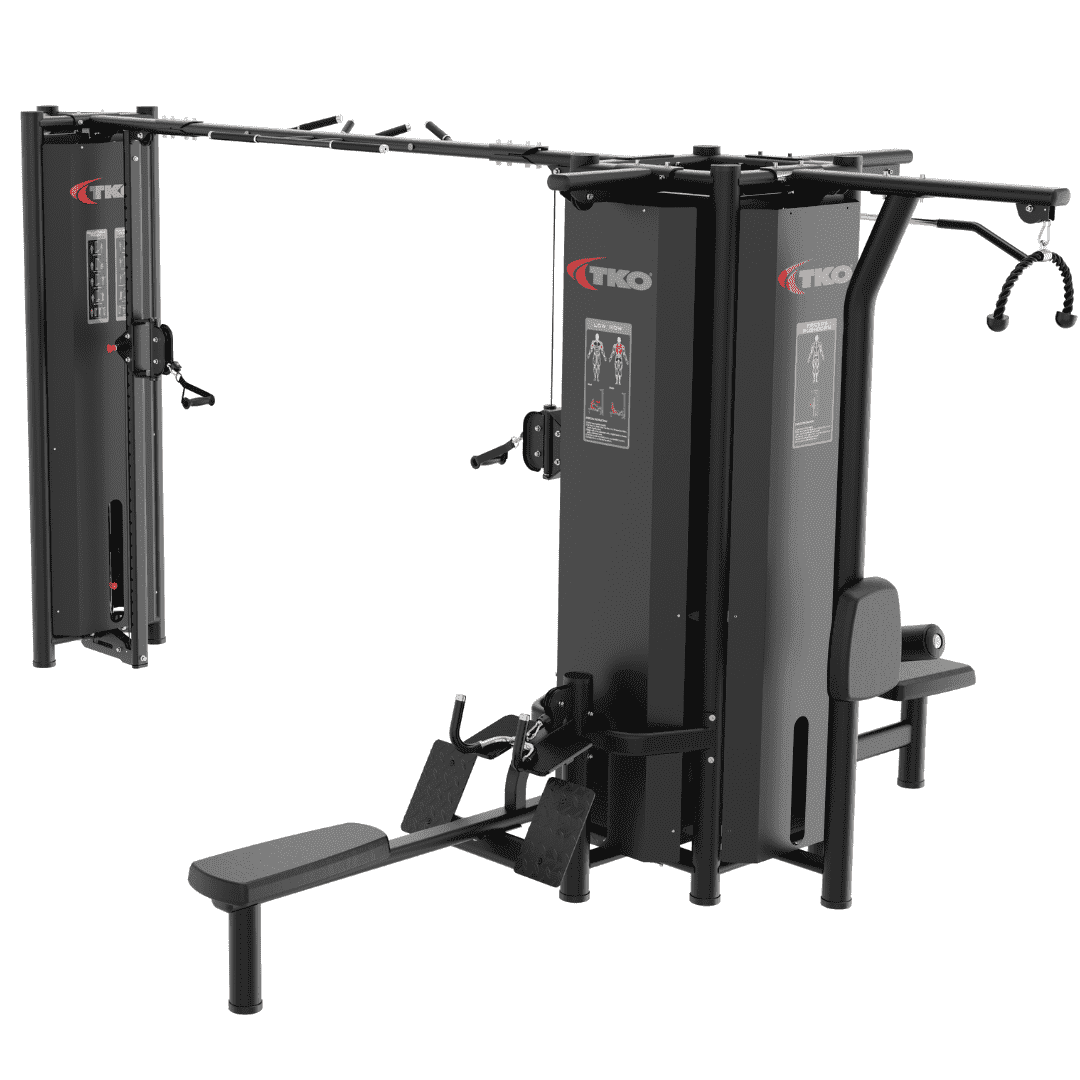 TKO Strength 5-Stack Cable Gym System 7032-B