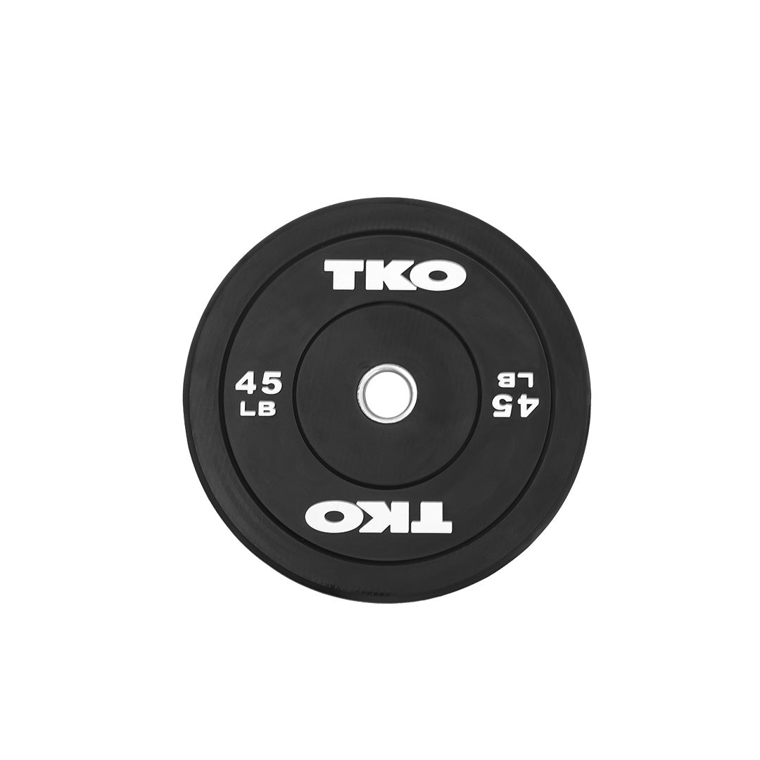 TKO Rubber Bumper Plate Sets - 802BP