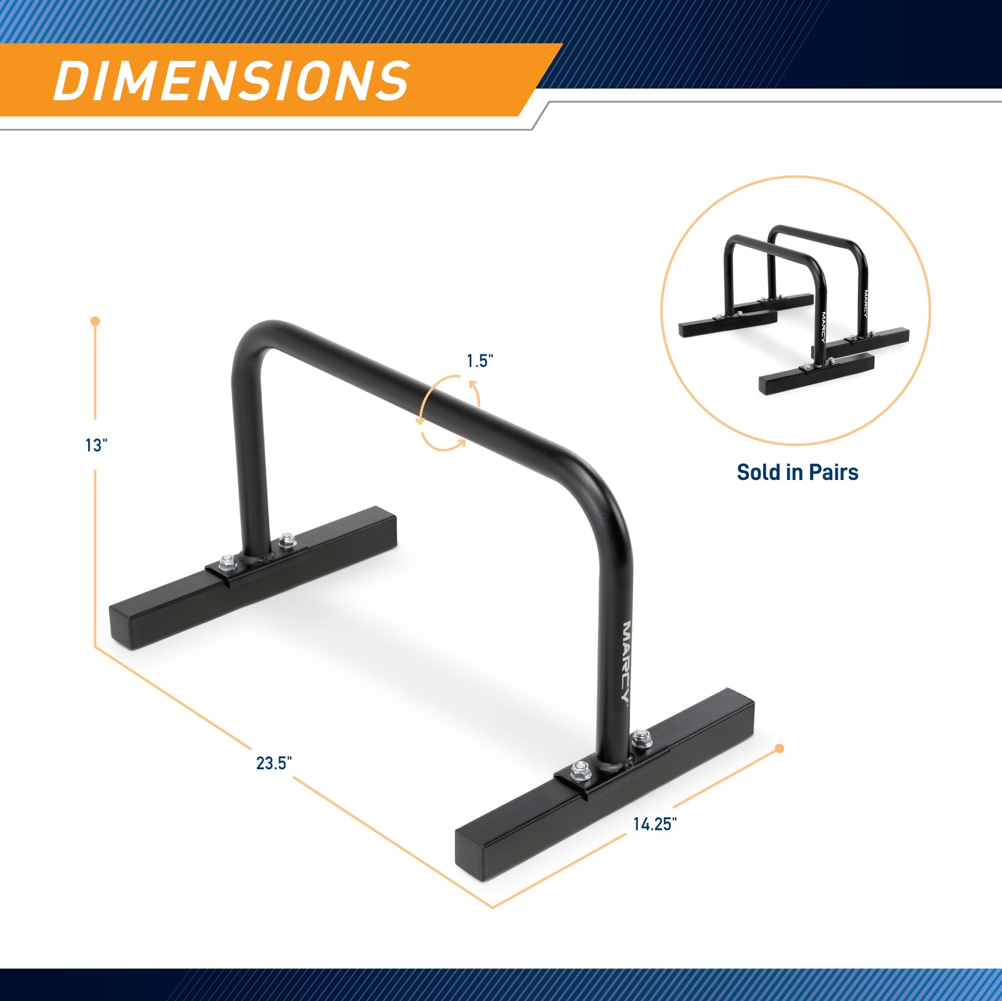 Marcy Parallette Bar | ACC-0333-PARA