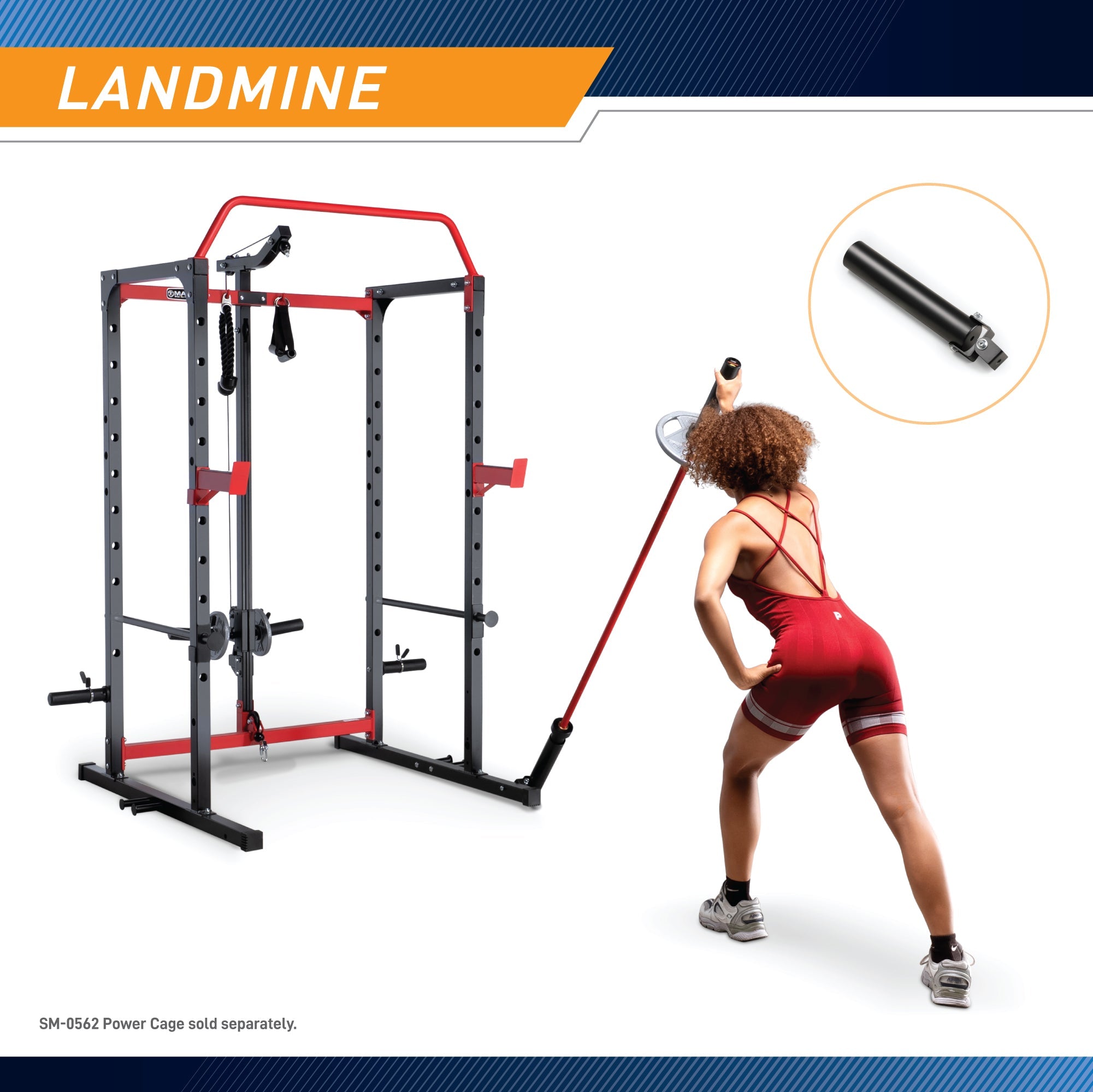 Marcy Power Cage Accessories Bundle ONLY for SM-0562 | ACC-0661