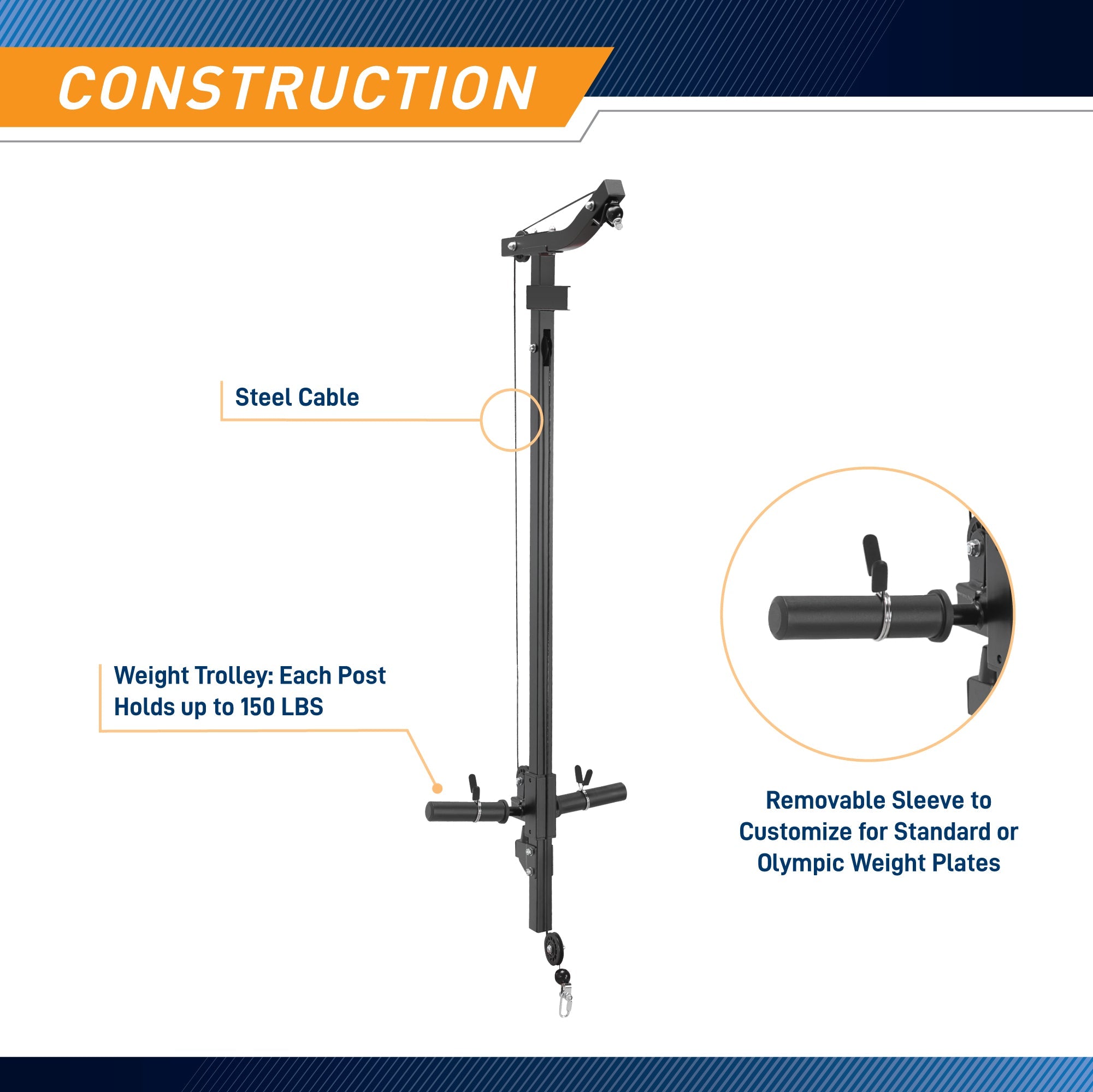 Marcy Power Cage Accessories Bundle ONLY for SM-0562 | ACC-0661