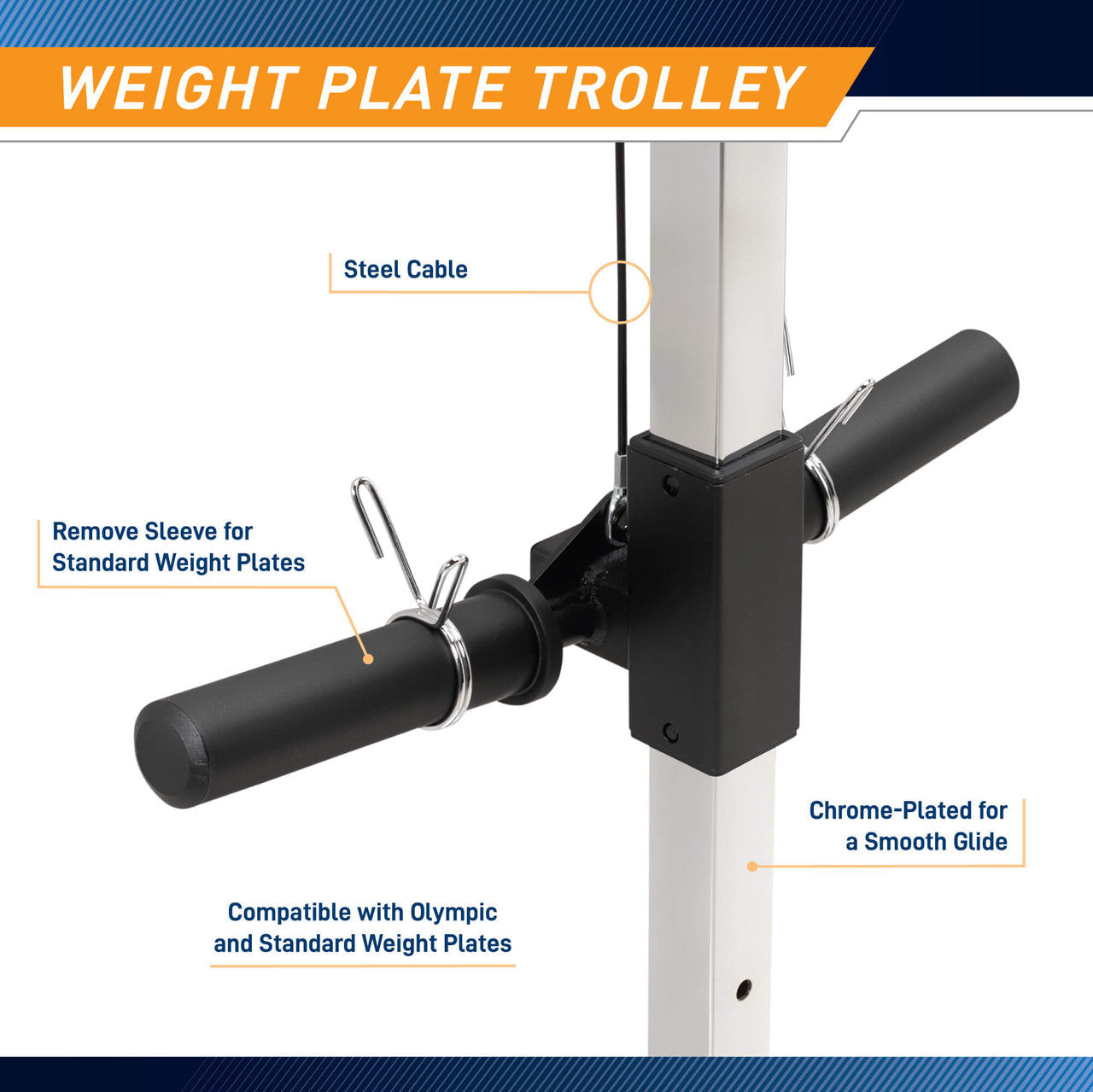 Lat Tower - accessory for MWB-5511 and MWB-7096 | ACC-8048LT