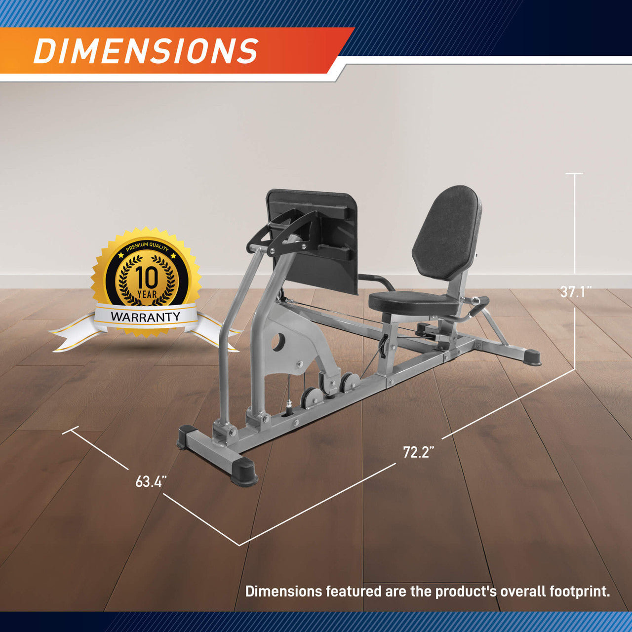 Marcy Optional Leg Press for MWM-8307 | ACC-8307LP