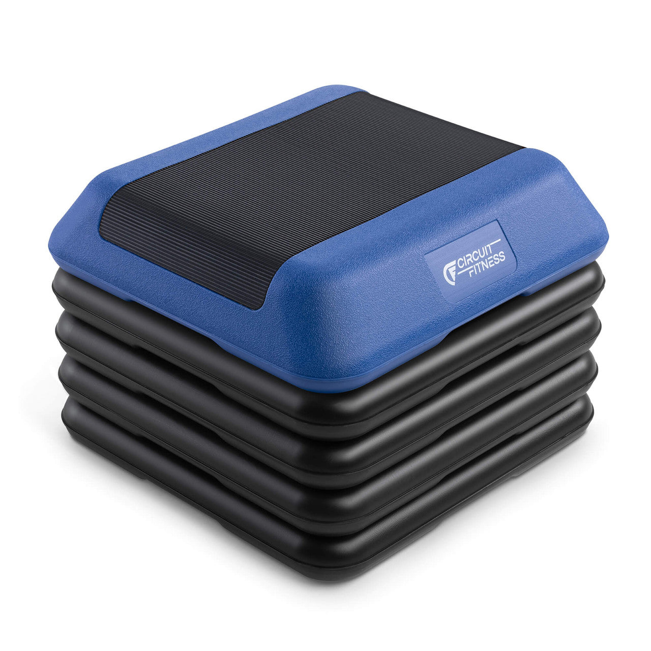 Adjustable Aerobic Step Platform with 4 Risers in multiple Colors - Circuit Fitness
