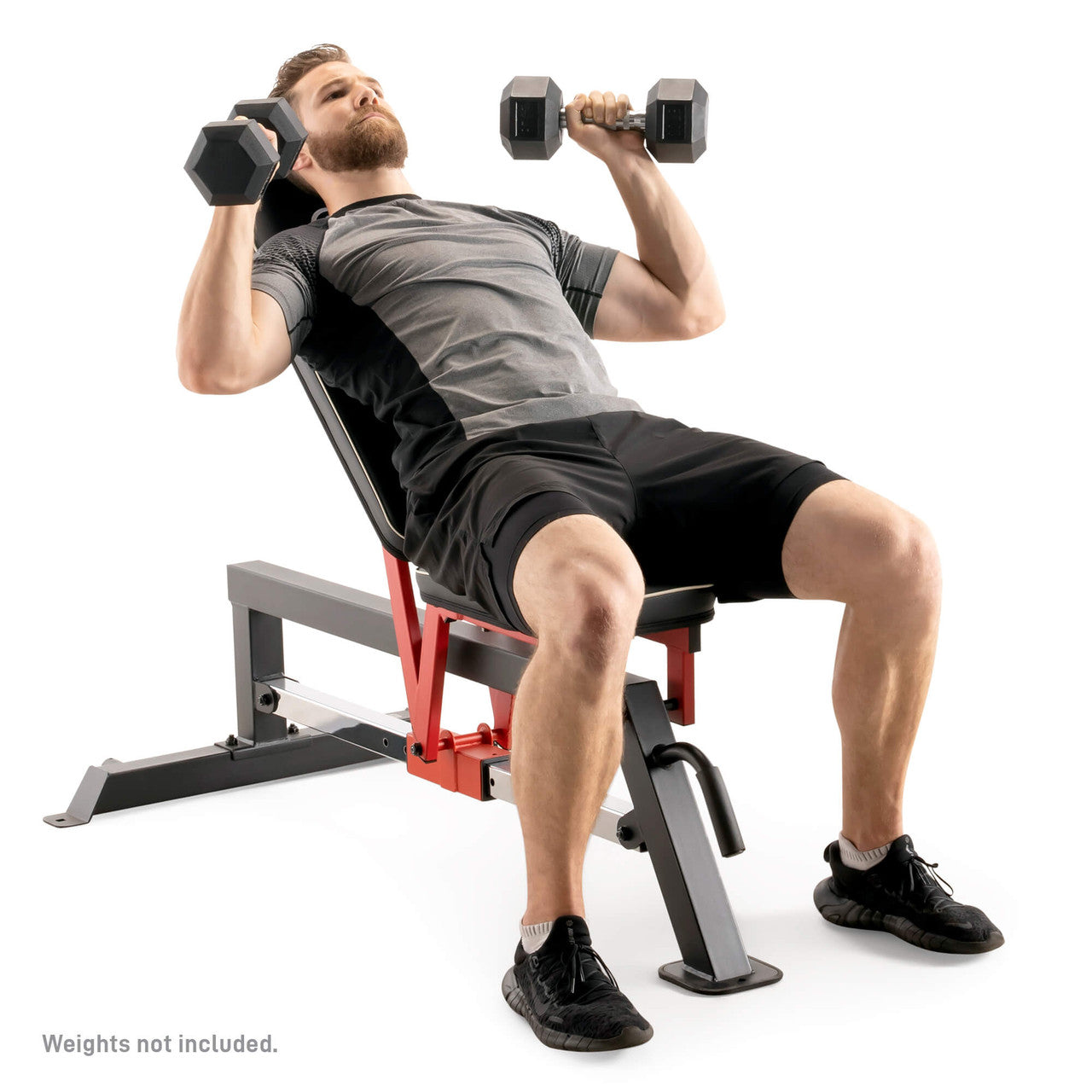 Adjustable Utility Bench with Chrome Sliding Track SB-5429 | Marcy