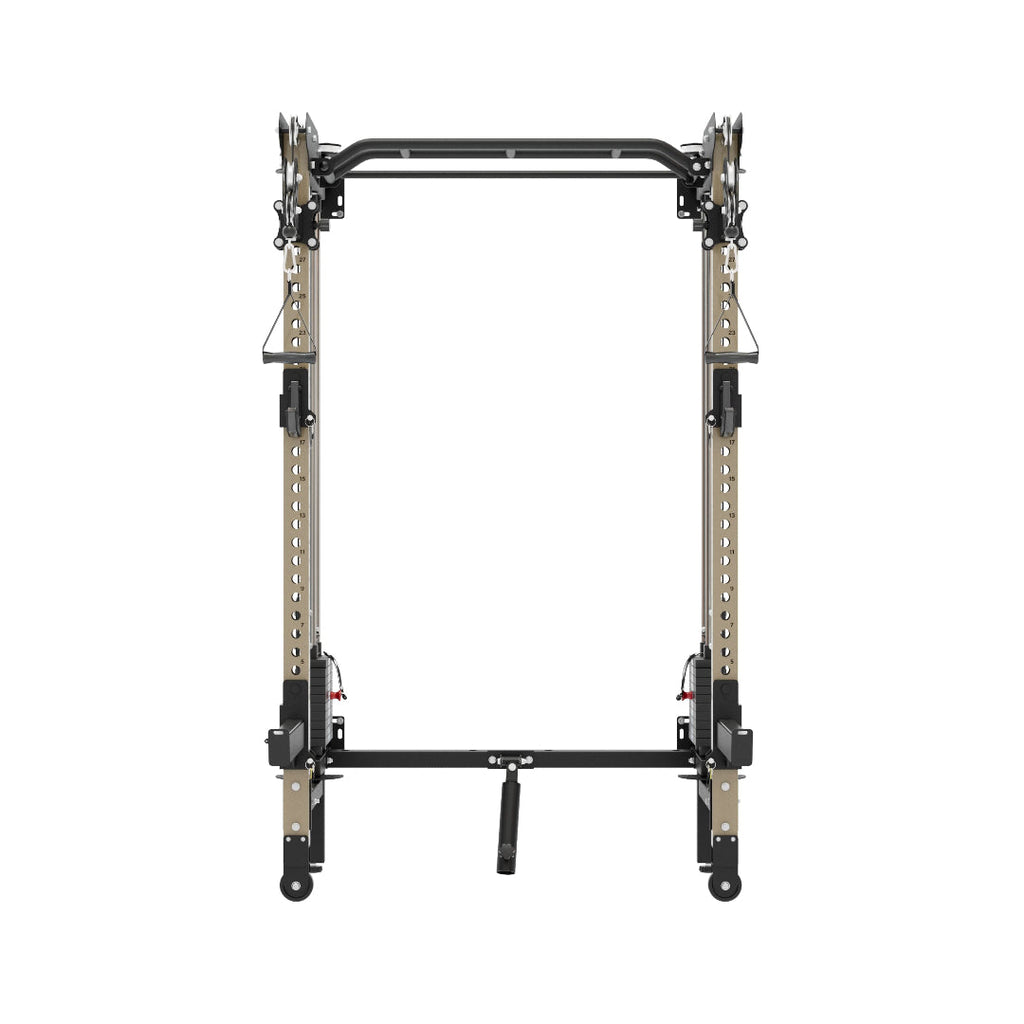 Major Fitness F35 Pro Wall-Mount Folding Power Rack Home Gym