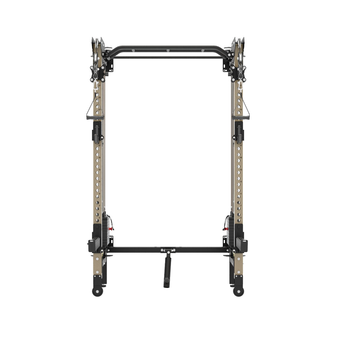 Major Fitness F35 Pro Wall-Mount Folding Power Rack Home Gym