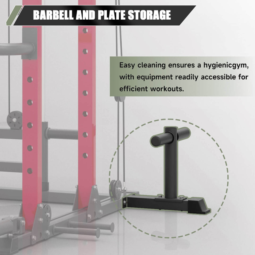 Major Fitness Plate Barbell Combo Holder For PLM03