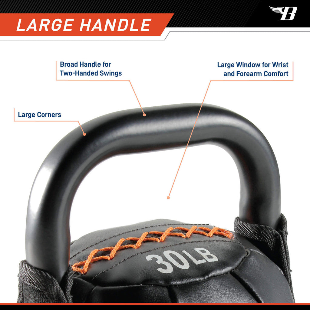 Bionic Body 30lb Soft Kettlebell | BBKB-30