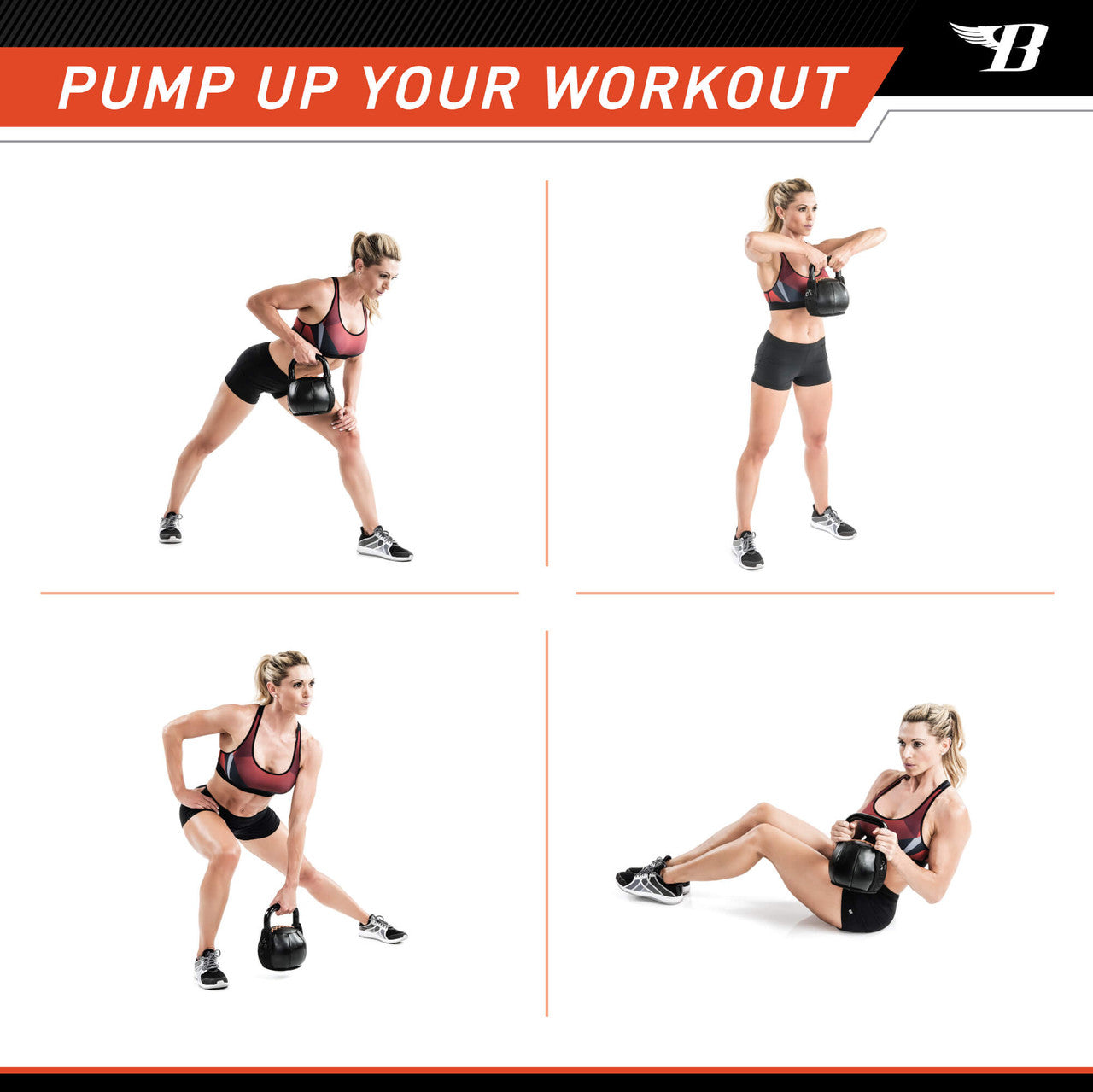 Bionic Body 30lb Soft Kettlebell | BBKB-30