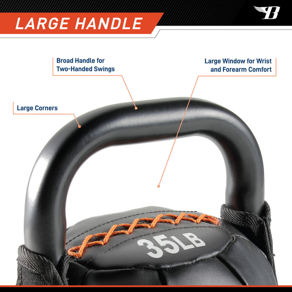 Bionic Body 35lb Soft Kettlebell | BBKB-35