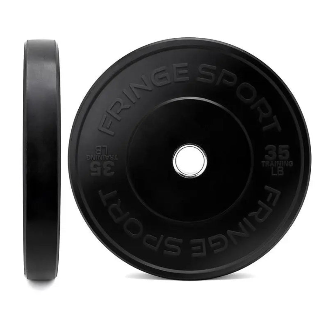 Fringe Sport Black Bumper Plate Sets