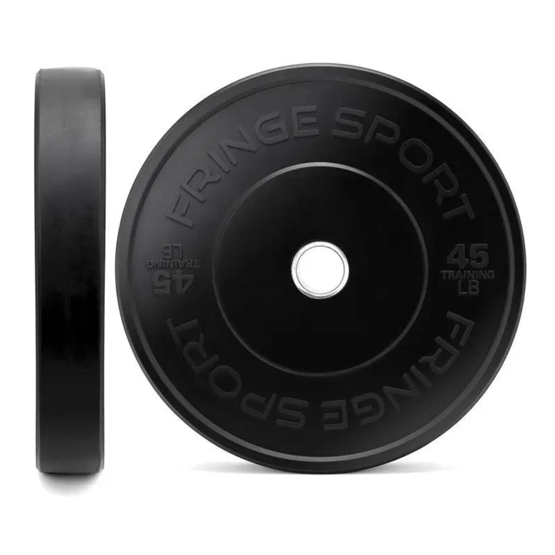 Fringe Sport Black Bumper Plate Sets