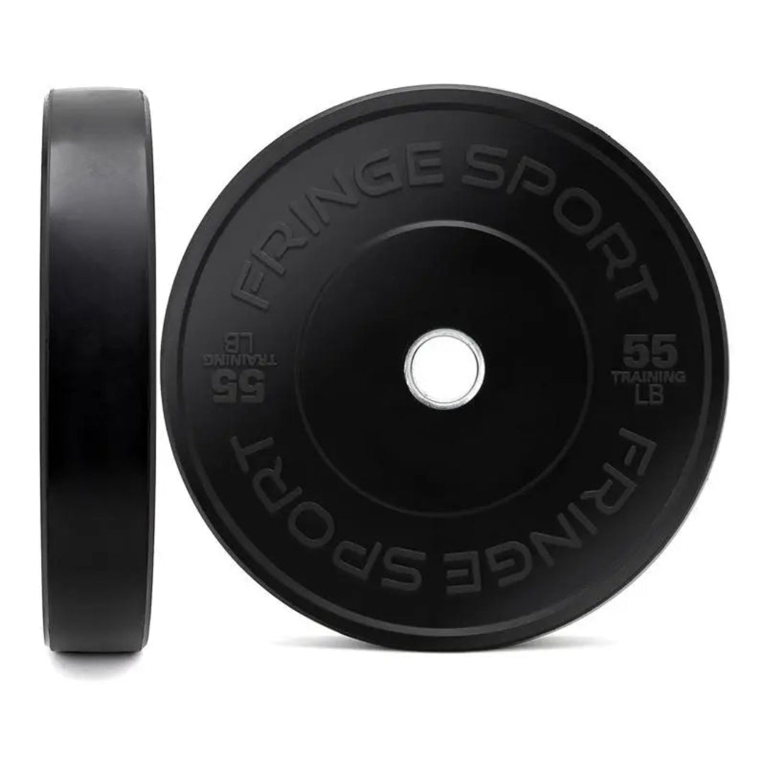 Fringe Sport Black Bumper Plate Sets