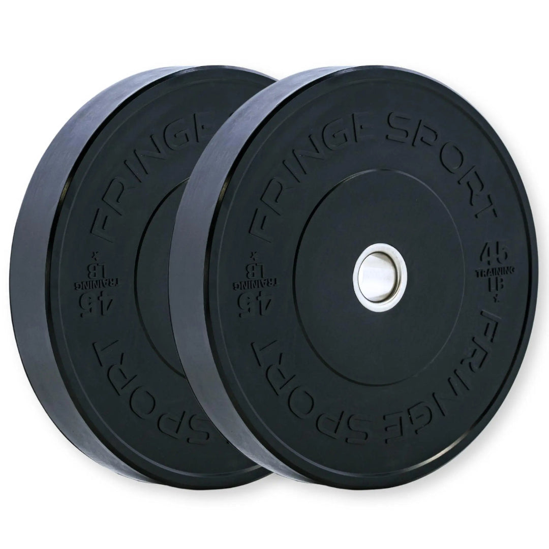 Fringe Sport Black Bumper Plate Sets
