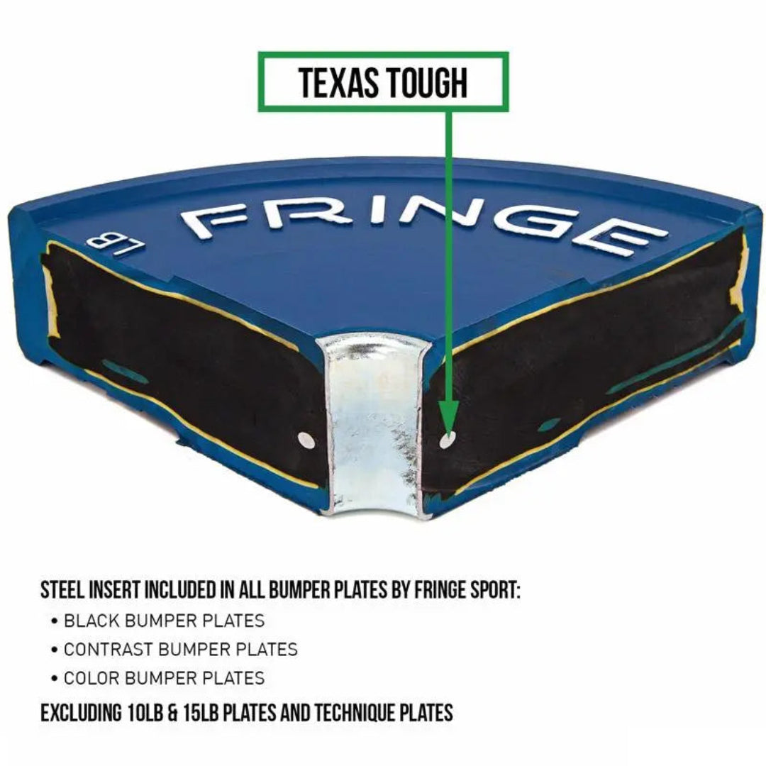 Fringe Sport Black Bumper Plate Sets