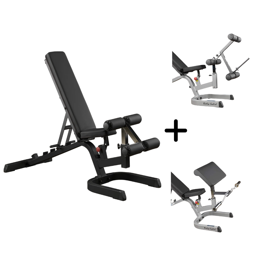 Power Rack With Bench And Weights - Home Gym Bundle