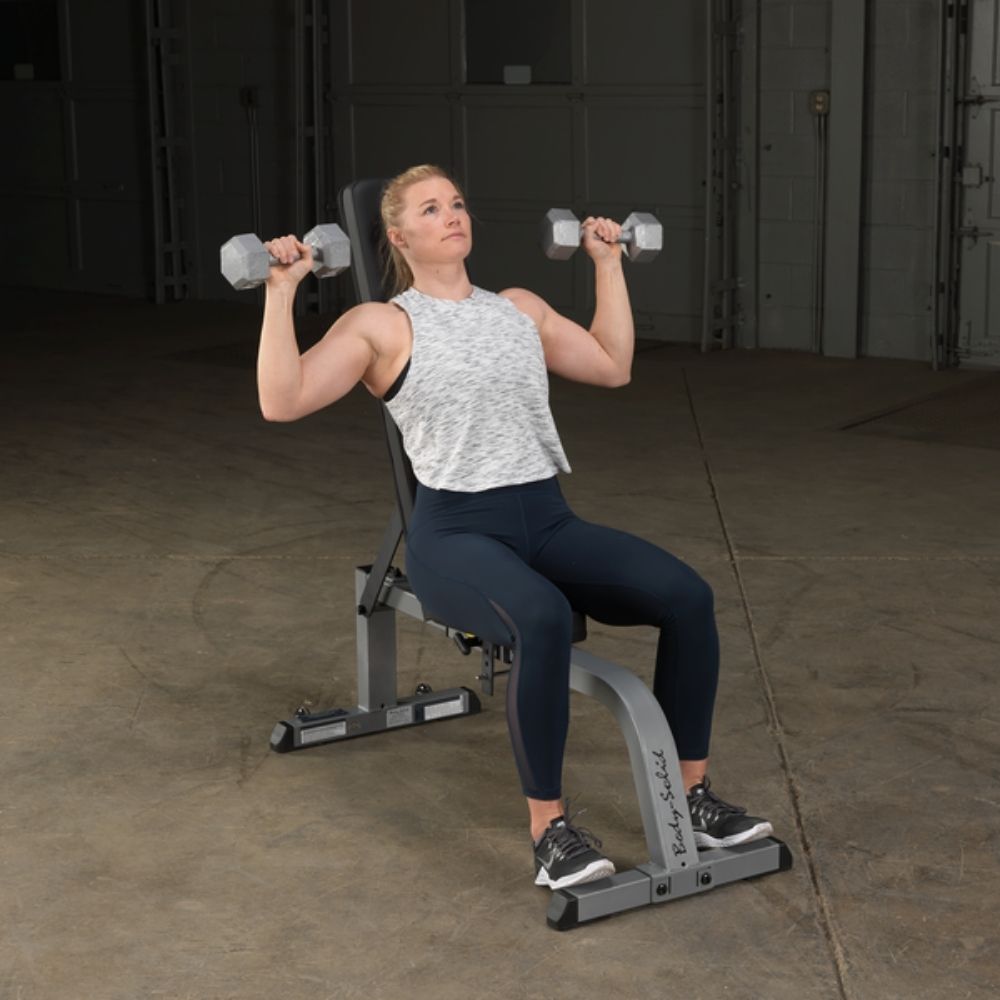 Body-Solid Heavy Duty Flat Incline Exercise Bench GFI21