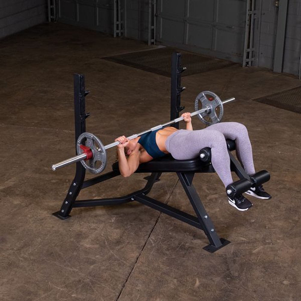 Body-Solid Pro Clubline Olympic Decline Bench SODB250