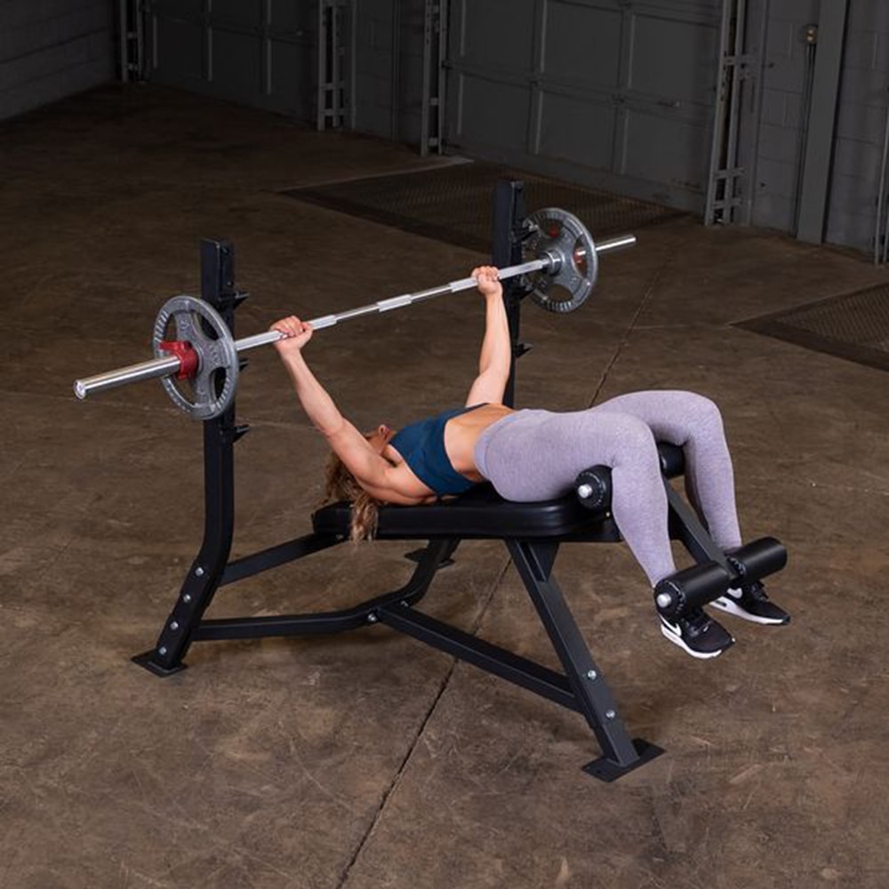 Body-Solid Pro Clubline Olympic Decline Bench SODB250