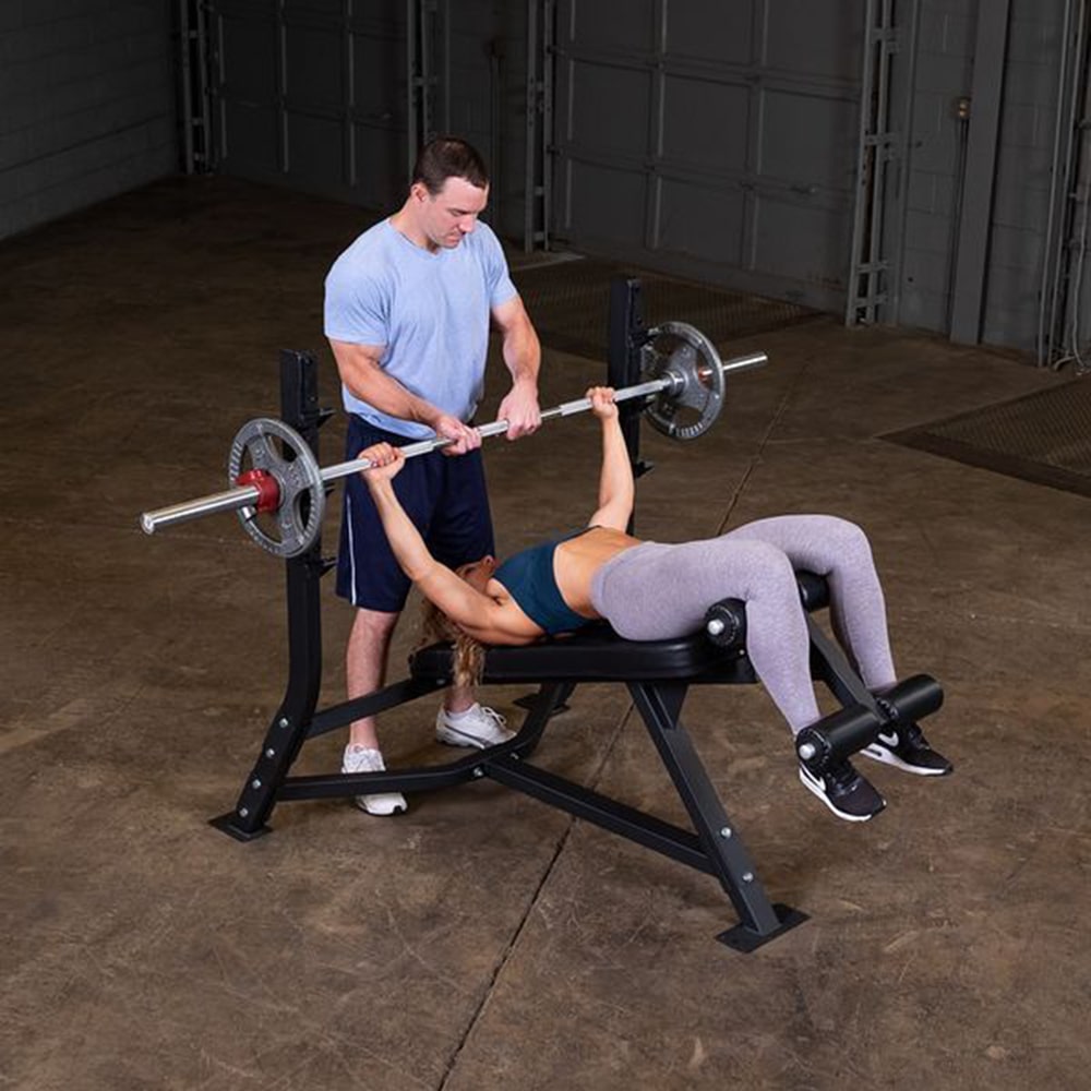 Body-Solid Pro Clubline Olympic Decline Bench SODB250
