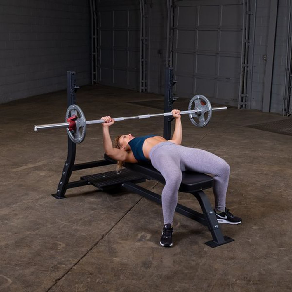 Body-Solid Pro Clubline Olympic Flat Bench SOFB250