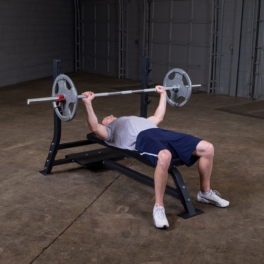 Body-Solid Pro Clubline Olympic Flat Bench SOFB250