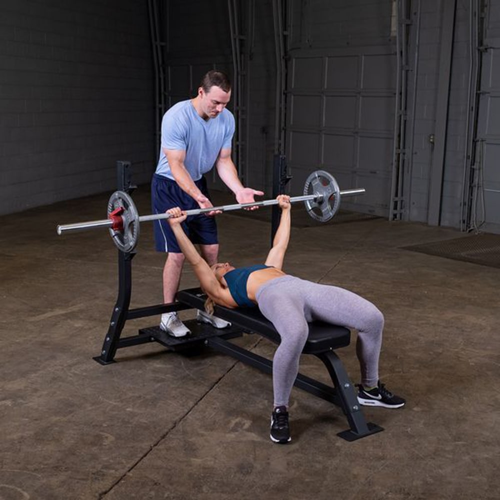 Body-Solid Pro Clubline Olympic Flat Bench SOFB250