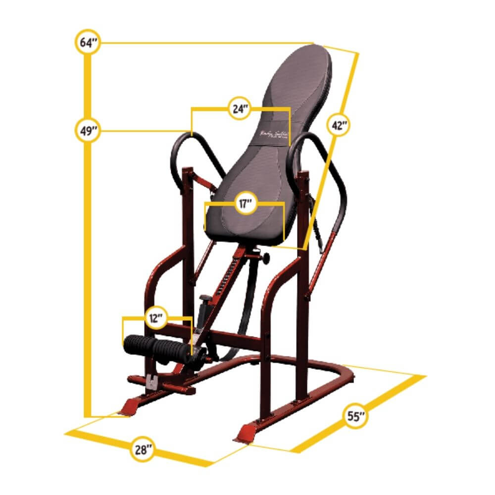 Body Champ Inversion Table Body-Solid Inversion Table GINV50 – Elite Edge Fitness & Recovery