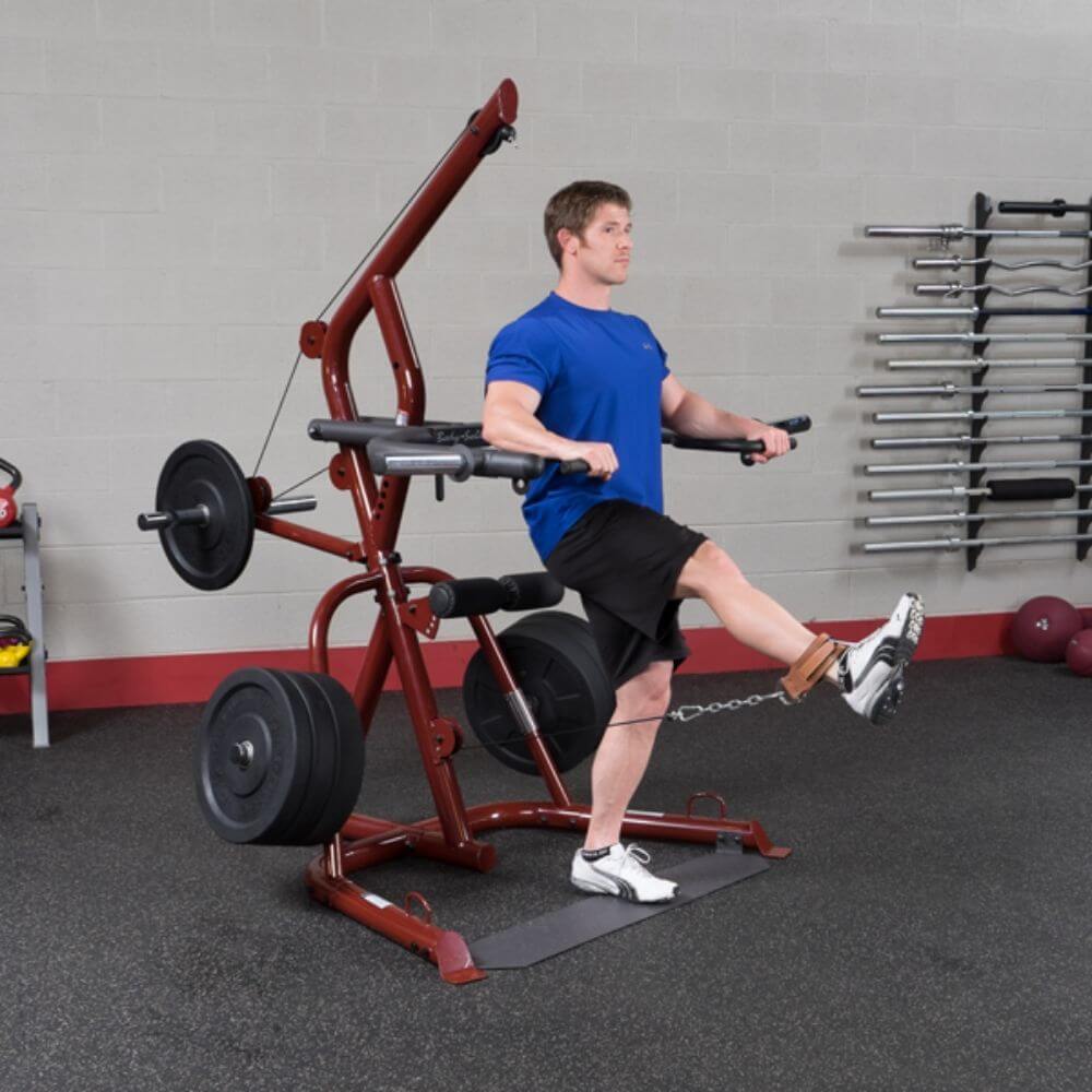 Body-Solid Corner Leverage Gym Package GLGS100P4