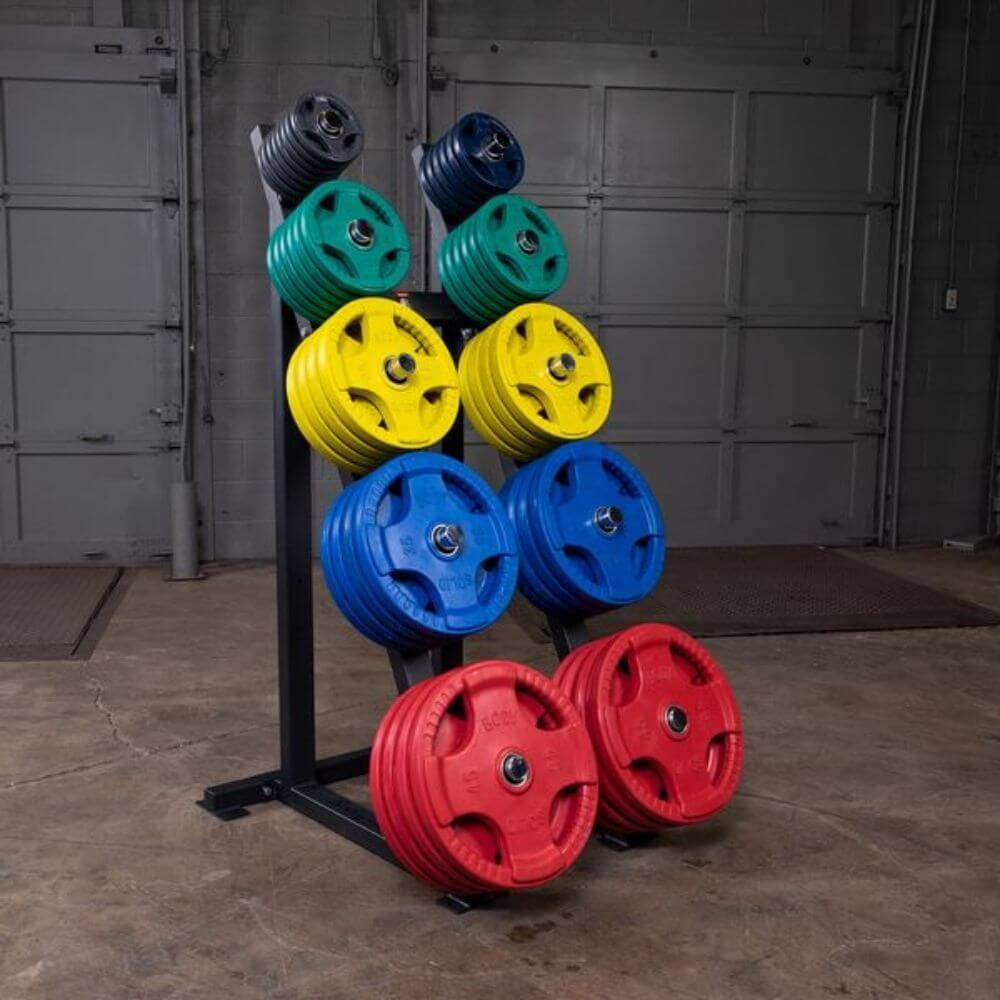 Body-Solid High Capacity Olympic Weight Tree GWT76