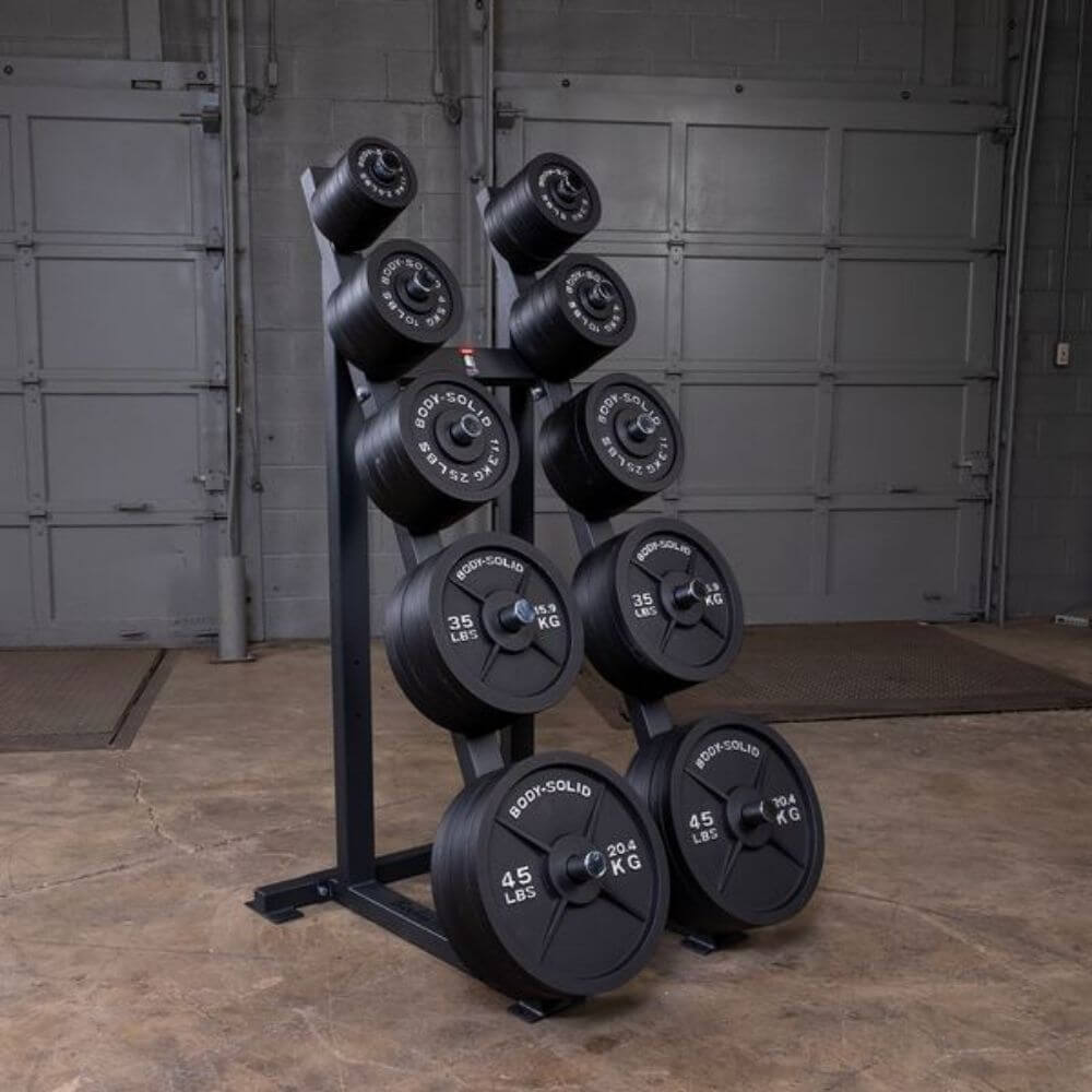 Body-Solid High Capacity Olympic Weight Tree GWT76