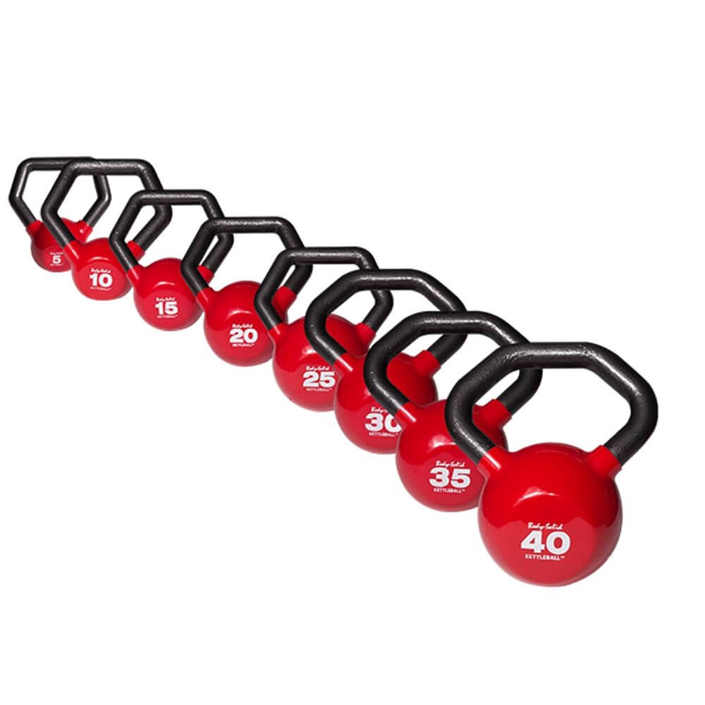 Body-Solid Vinyl Dipped Kettlebell Sets KBLS